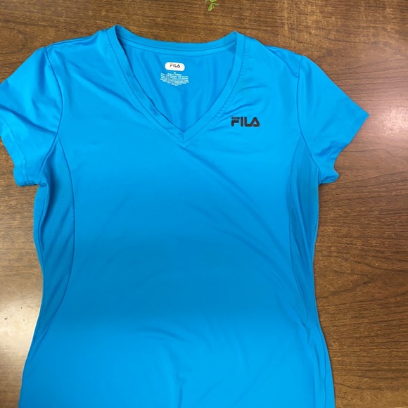 Fula sport shirt, size medium, blue - Picture 3 of 3